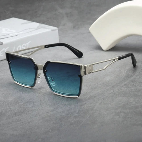 Carver Alloy™ | Oversized Alloy Square Sunglasses | UV400