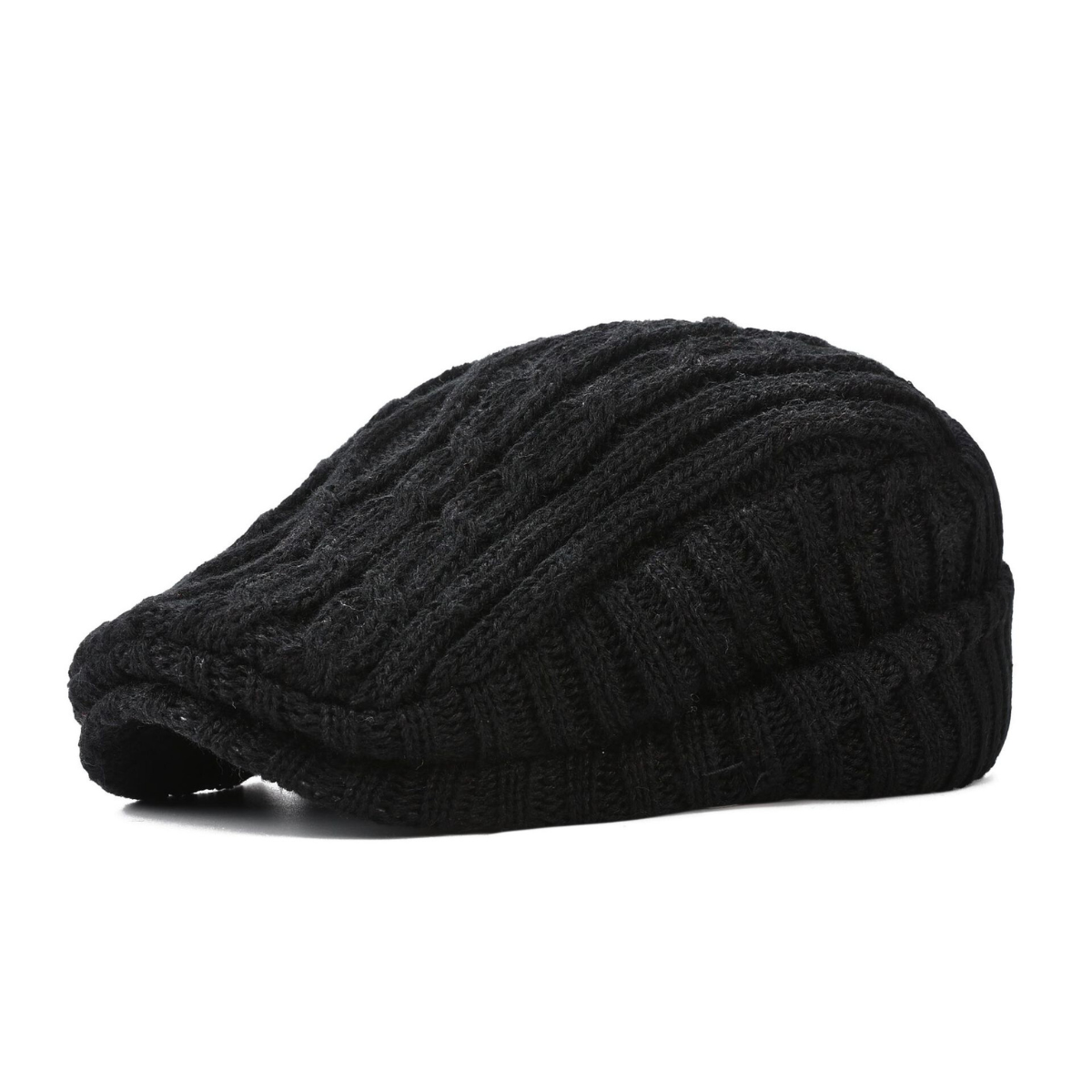 Summit Knit Flat Cap