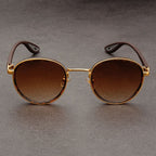 Rift Origin™ | Round Metal-Acetate Sunglasses | UV400