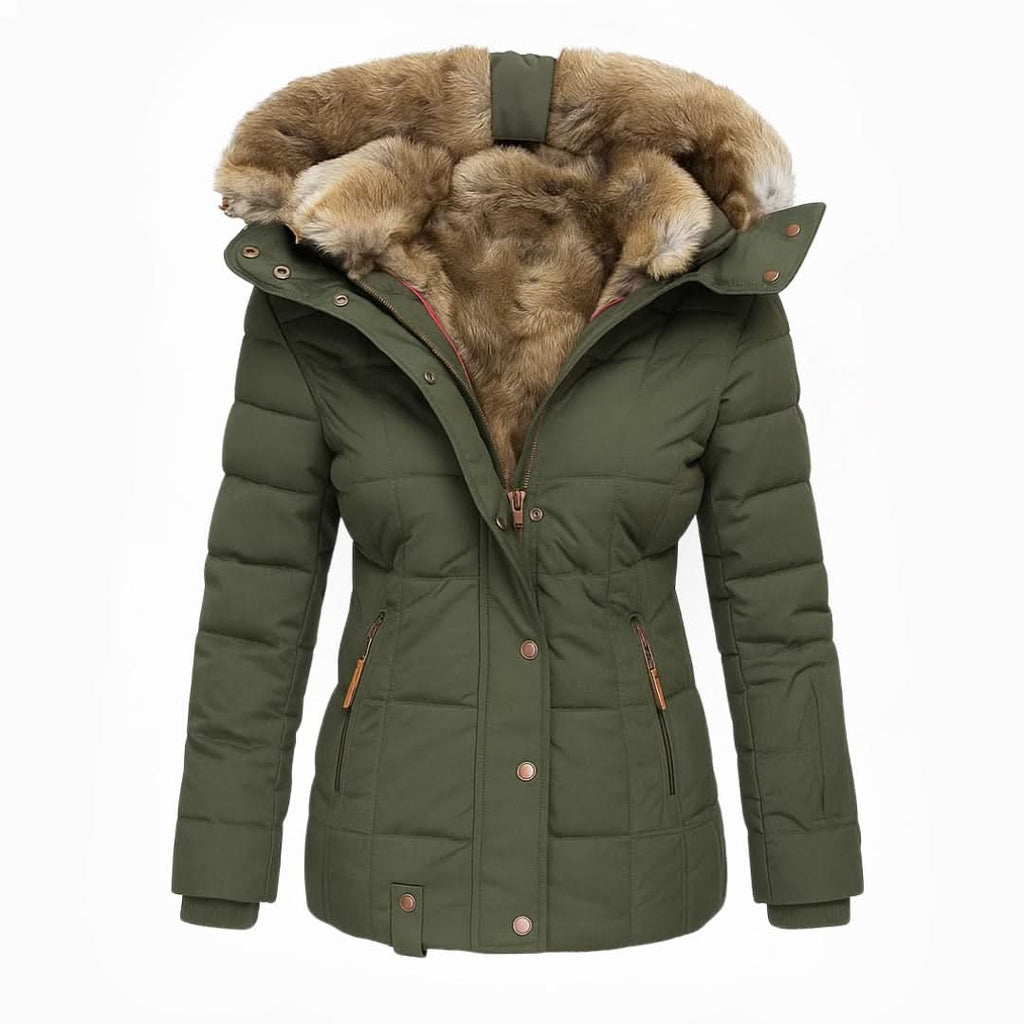 Helen | Cómoda chaqueta de invierno de piel cálida
