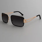Royal Gem™ | Gem-Set Square Sunglasses | UV400 Luxury