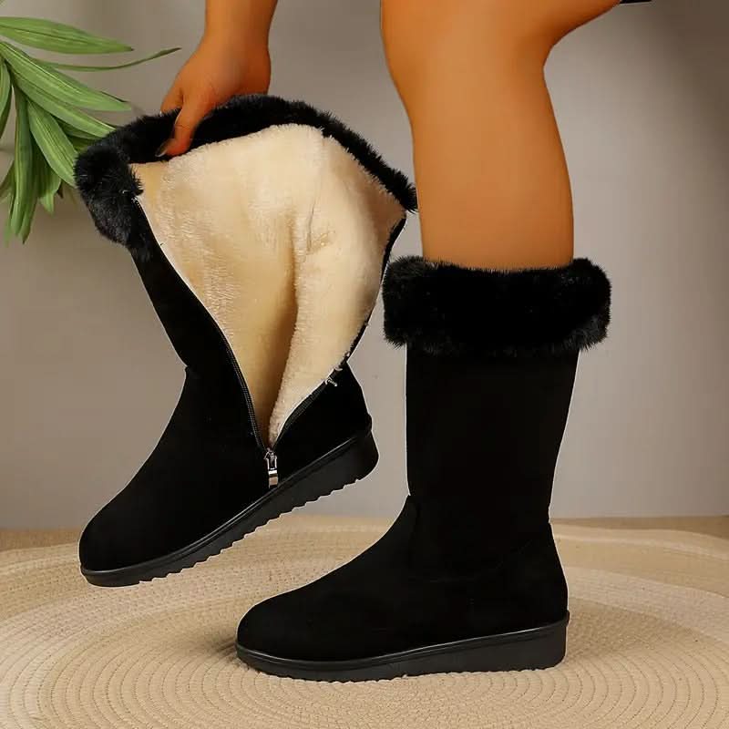 Mila | Elegantes botas de invierno con forro de peluche para mayor comodidad