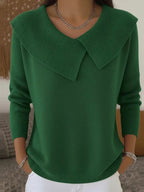 Kinsley | Jersey festivo acogedor con solapa