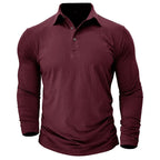 Travis Owen | Polo de manga larga elegante y de primera calidad