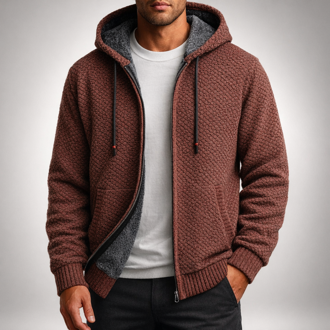 Sweat à capuche en maille Avalon Ridge