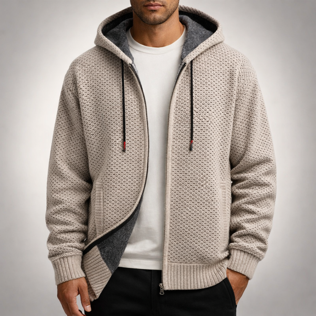 Sweat à capuche en maille Avalon Ridge