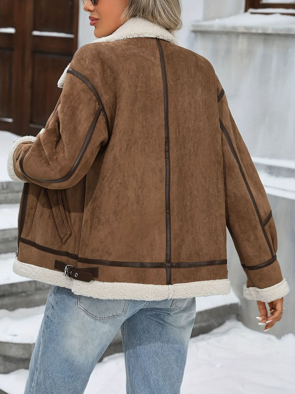 Samantha | Chaqueta de invierno cálida con cremallera