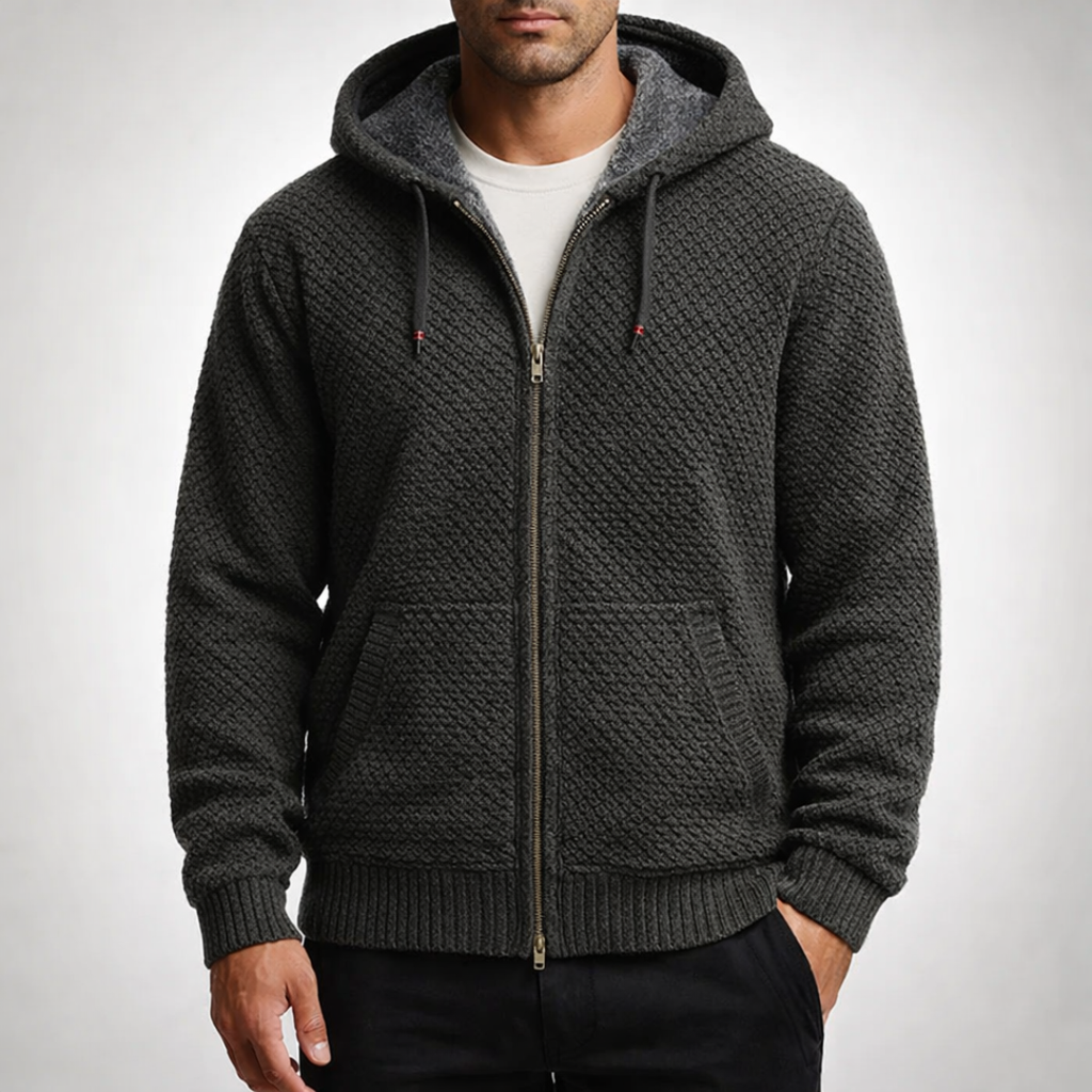Sweat à capuche en maille Avalon Ridge