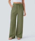 Lina™ High Waist Linen Pants