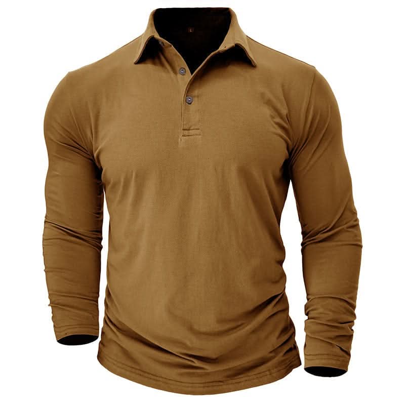 Travis Owen | Polo de manga larga elegante y de primera calidad