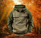 William | Sudadera con capucha invernal multifuncional