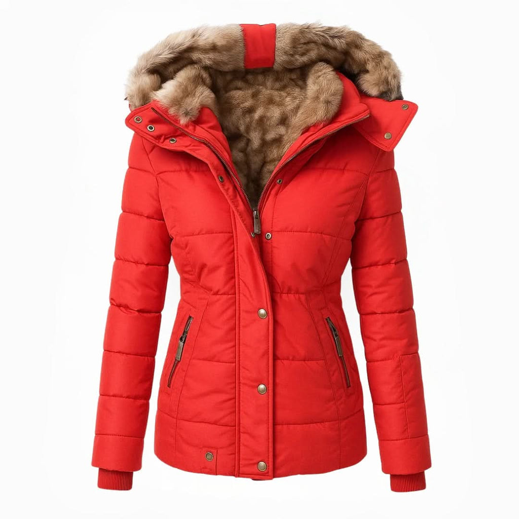 Helen | Cómoda chaqueta de invierno de piel cálida