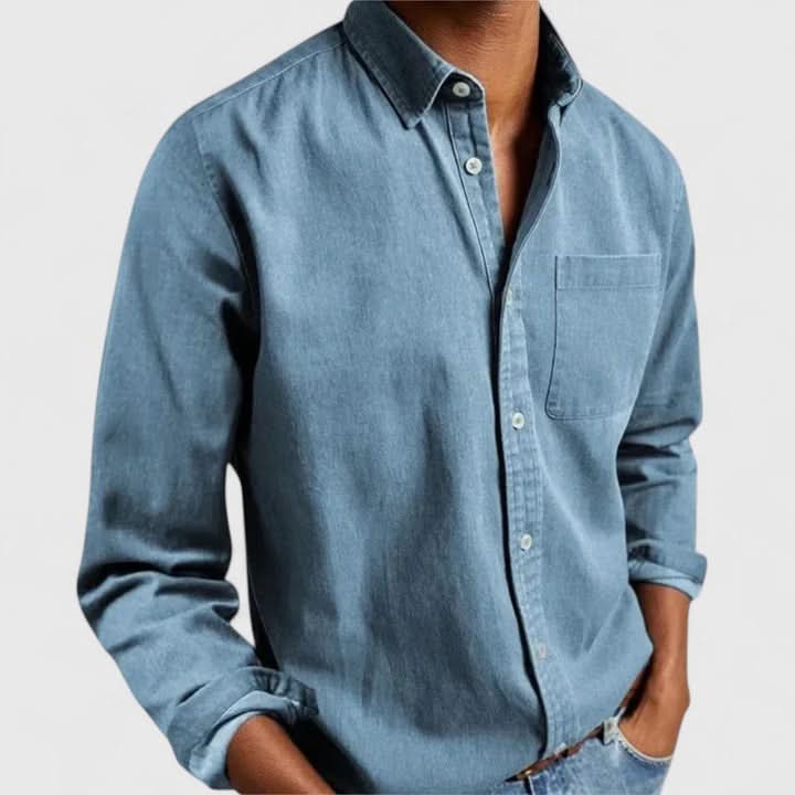 Edward | Camisa Clásica de Manga Larga con Botones