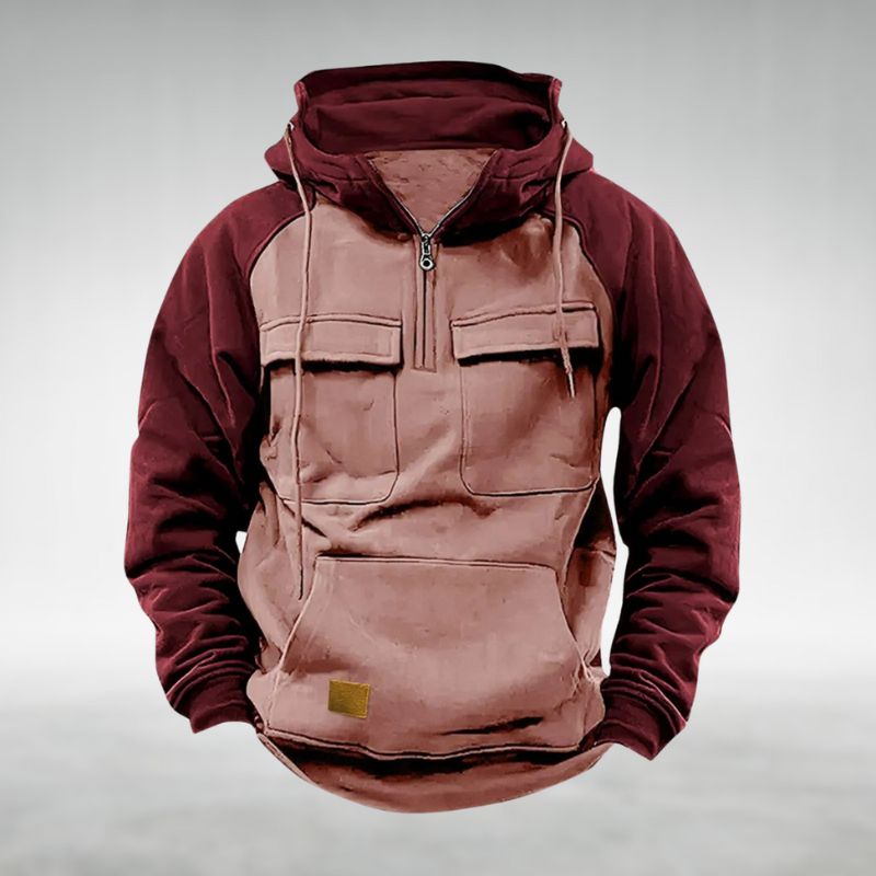 William | Sudadera con capucha invernal multifuncional