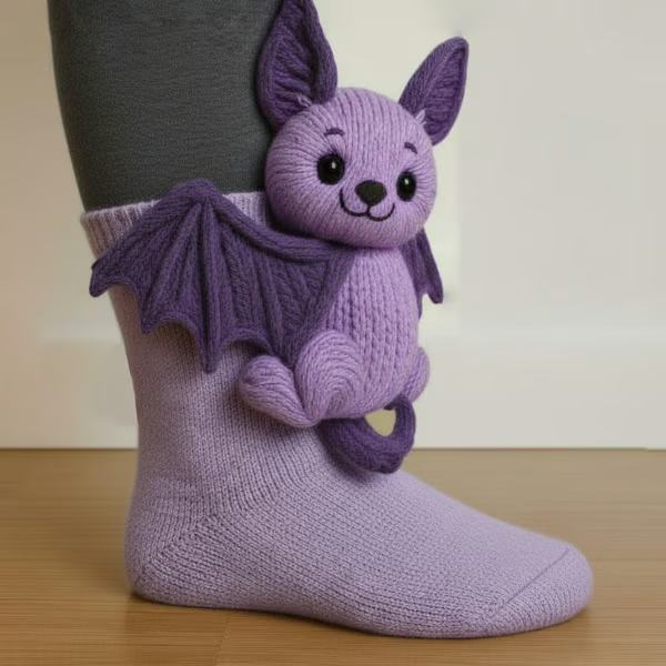 Ollie | Cozy Animal Socks