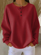 Jennifer | Haut henley classique et confortable