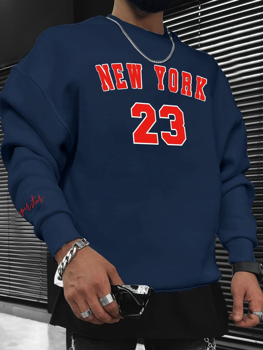 Noah | 23 Sudadera New York Estampada