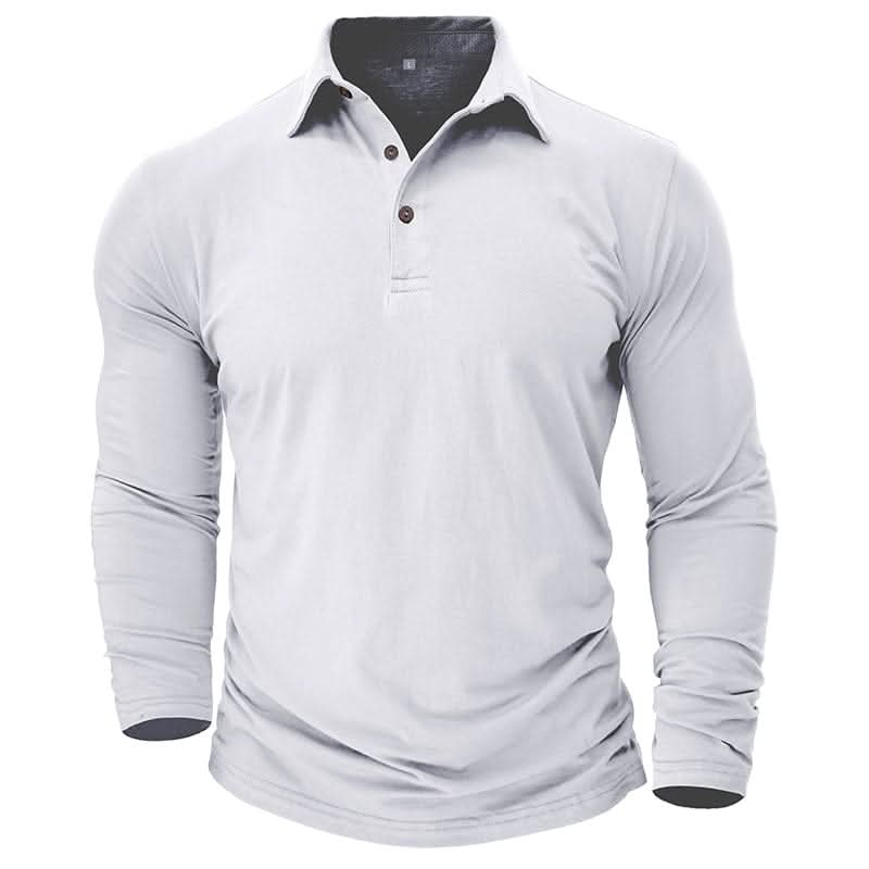 Travis Owen | Polo de manga larga elegante y de primera calidad