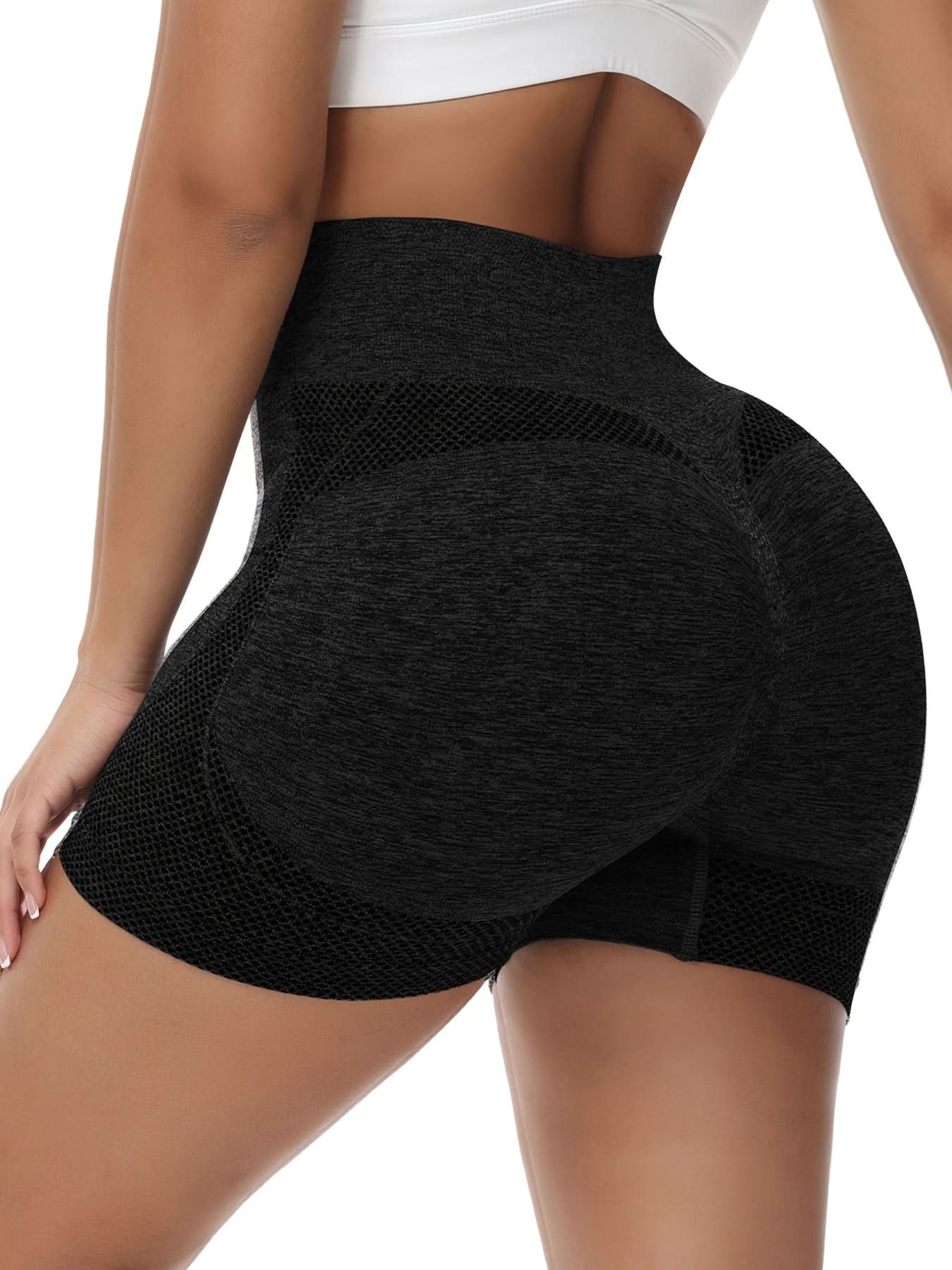 Luna | Short taille haute de sport sculptant