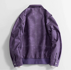 Chaqueta de cuero clásica Hafford