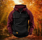 William | Sudadera con capucha invernal multifuncional