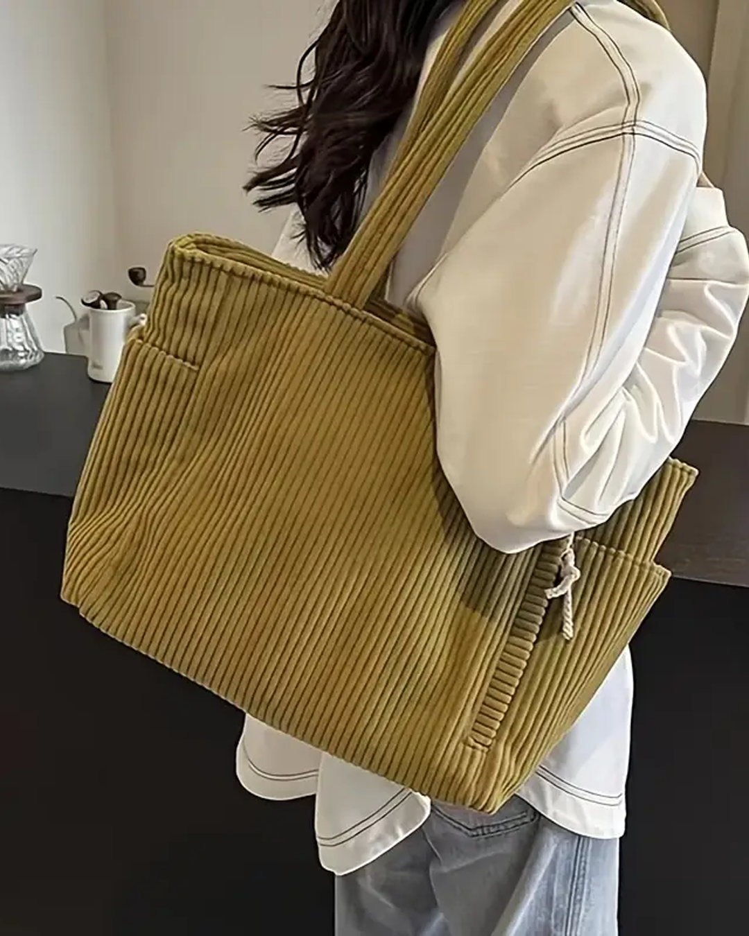 Tilda | Sac fourre-tout côtelé de tous les jours