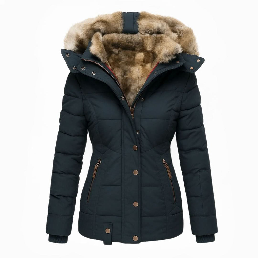 Helen | Cómoda chaqueta de invierno de piel cálida