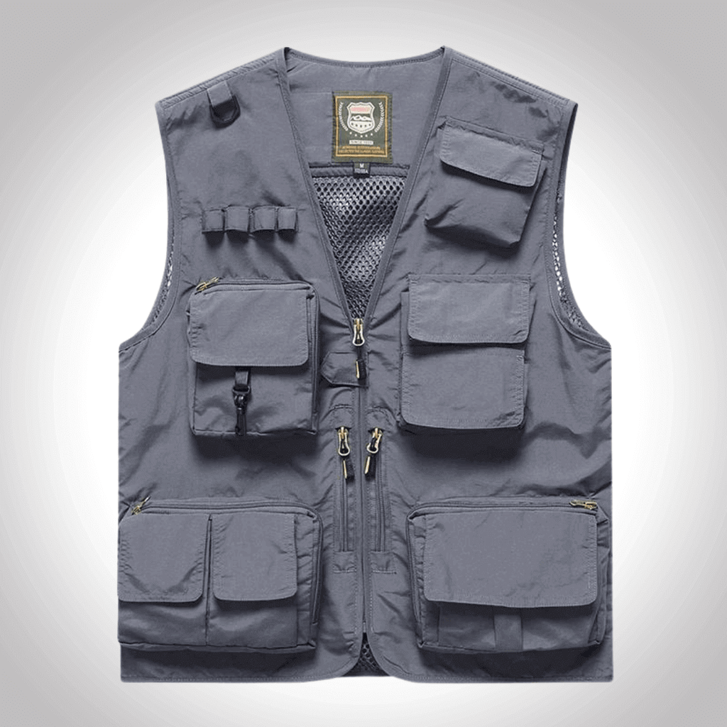 Wyatt | Chaleco utilitario premium multi-bolsillos