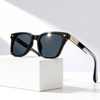 Strathmore Wave™ | Wayfarer Acetate Sunglasses | UV400 Translucent