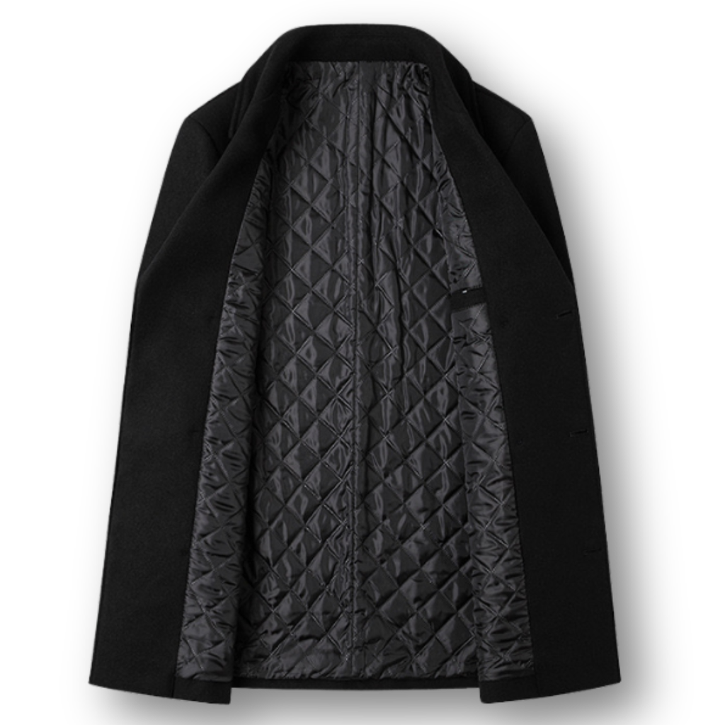 Damon | Manteau structuré raffiné à double boutonnage