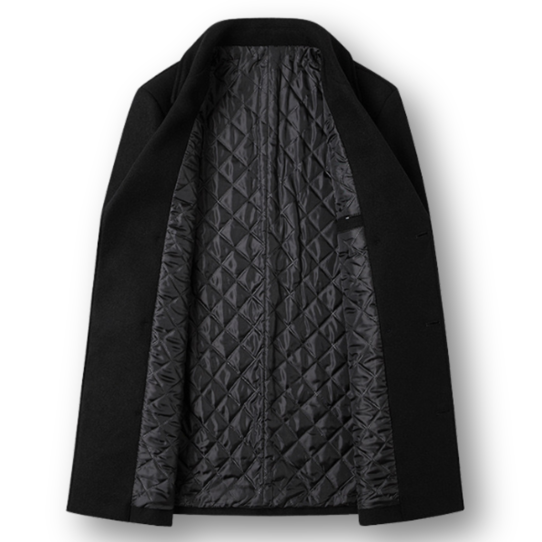 Damon | Manteau structuré raffiné à double boutonnage