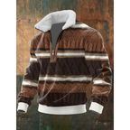Holden | Pull zippé à col montant classique