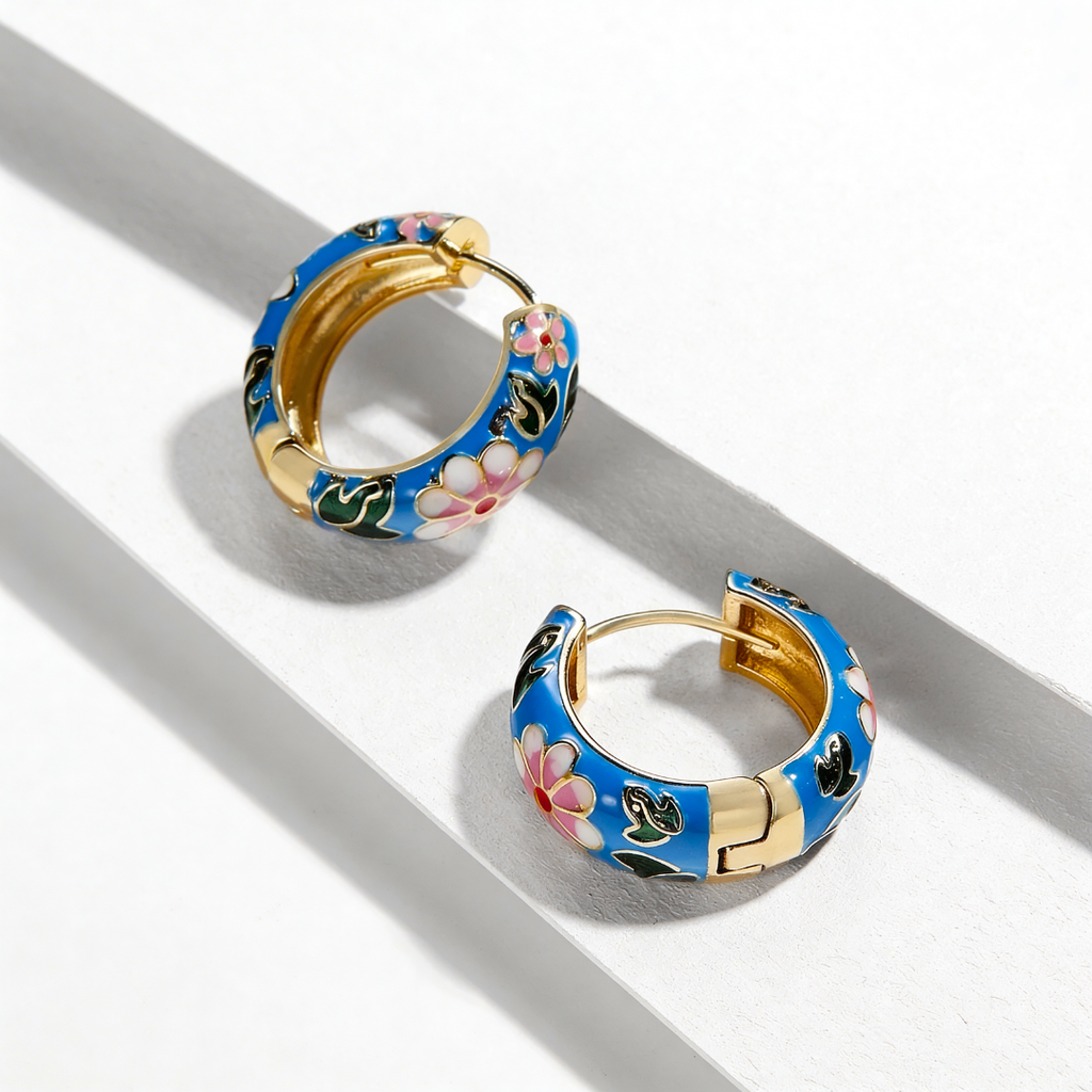 Pendientes florales Aria