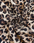 Hailey | Abrigo reversible con capucha de leopardo