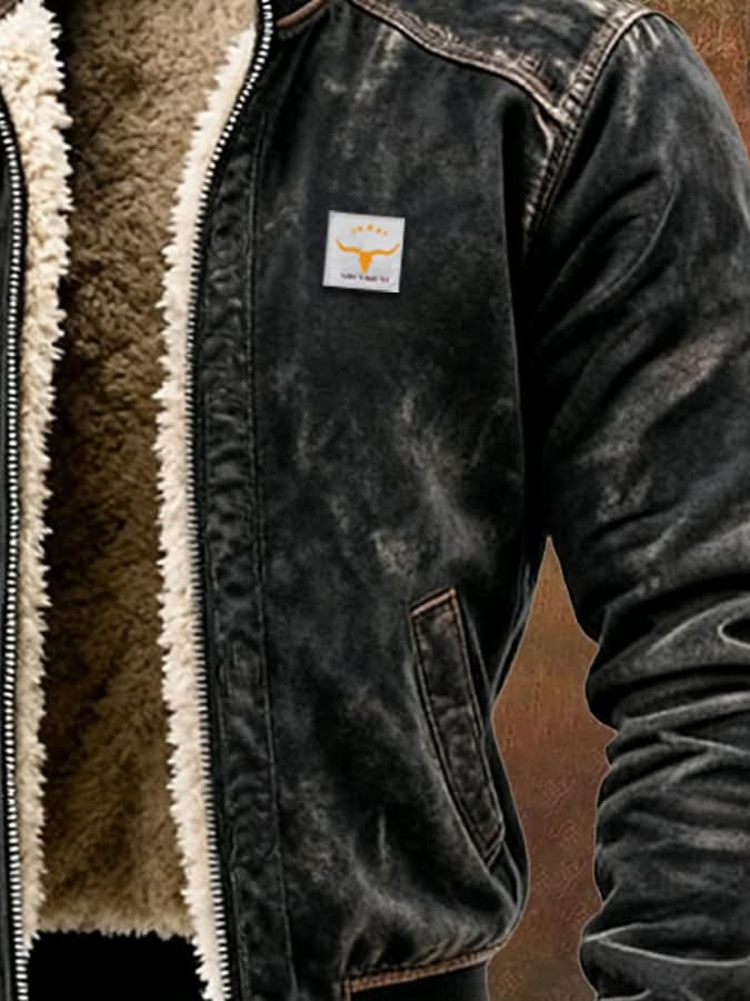 JOHN™ | BLOUZON EN CUIR THERMIQUE