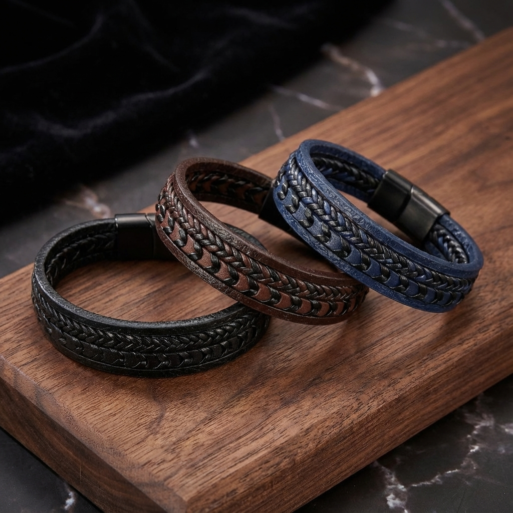 Miles | Pulsera de varias capas trenzada