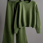 Joan | Ensemble décontracté pull et pantalon ample
