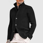 Leander | Cárdigan Elegante de Punto Acanalado