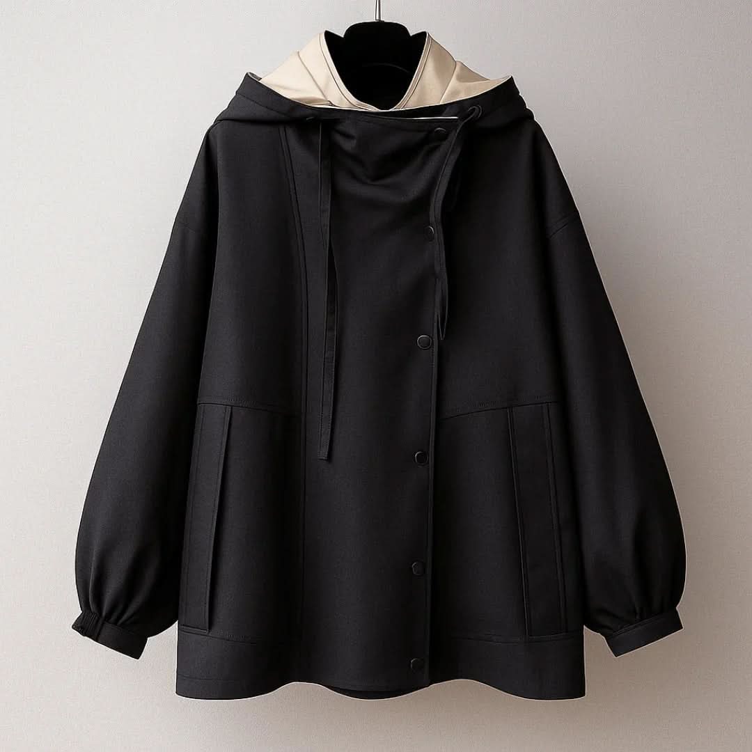 Sofia Drape Windbreaker