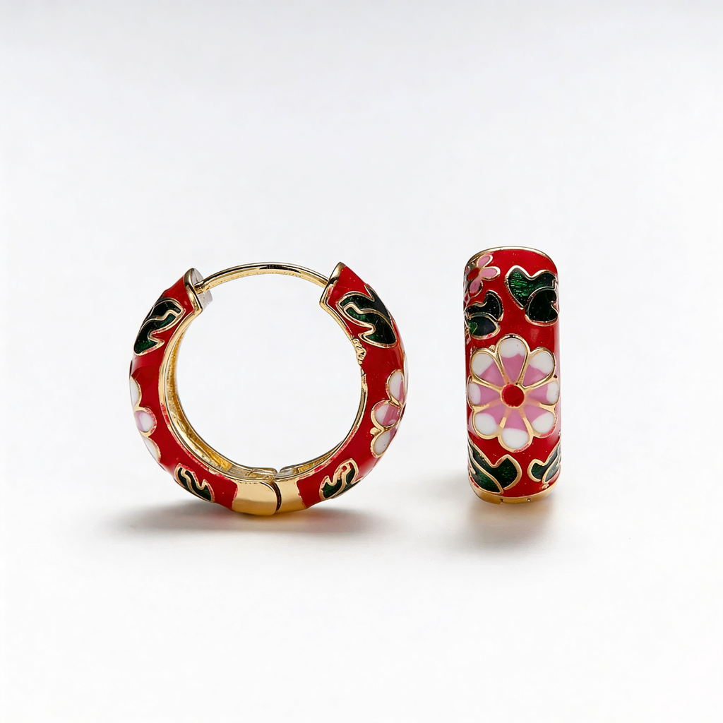 Pendientes florales Aria