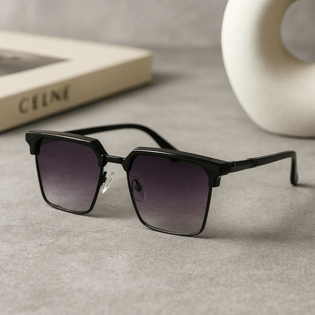 Jude Browline™ | Browline Square Sunglasses | UV400 Gradient