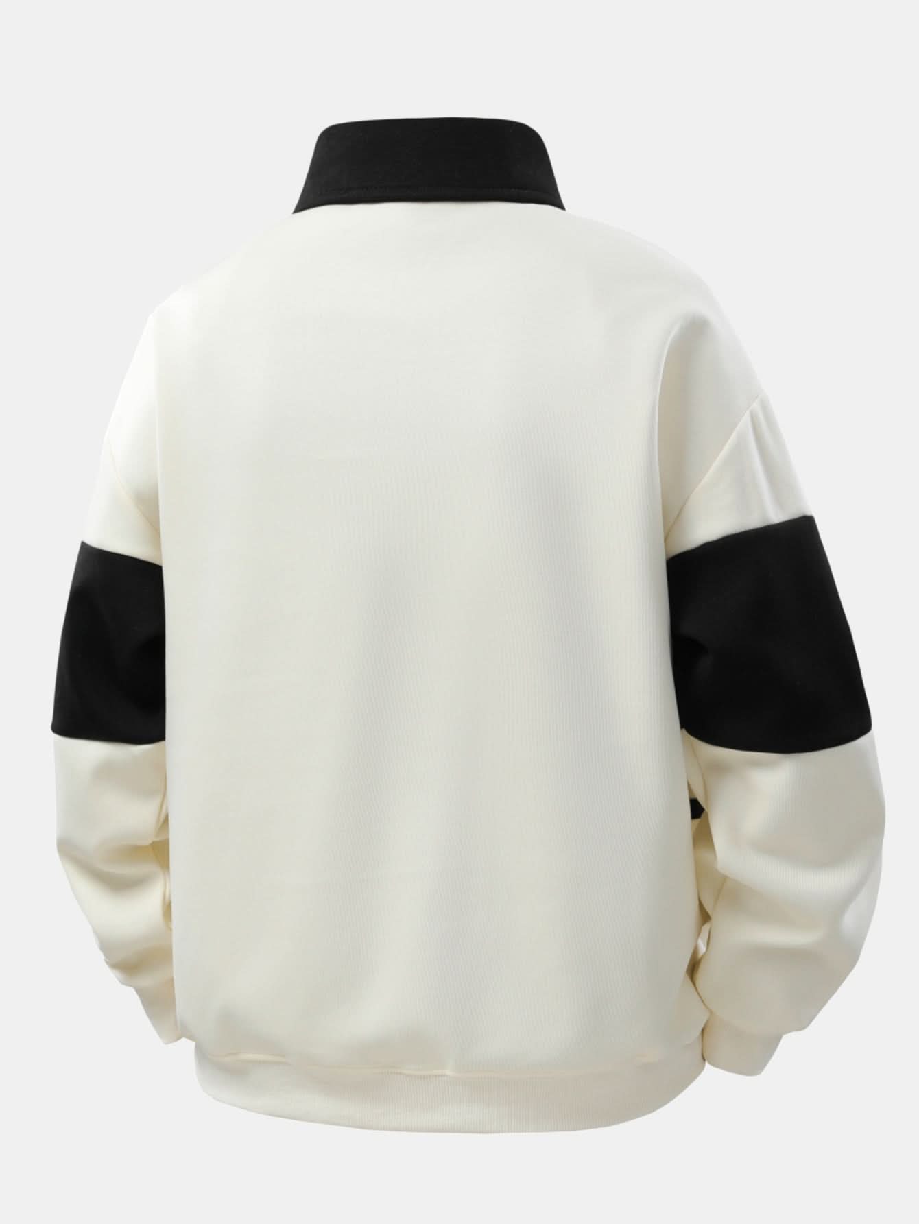 Miles | Polo molletonné rayé raffiné