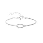 Elena | Pulsera con cadena de nudos elegante