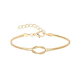 Elena | Pulsera con cadena de nudos elegante