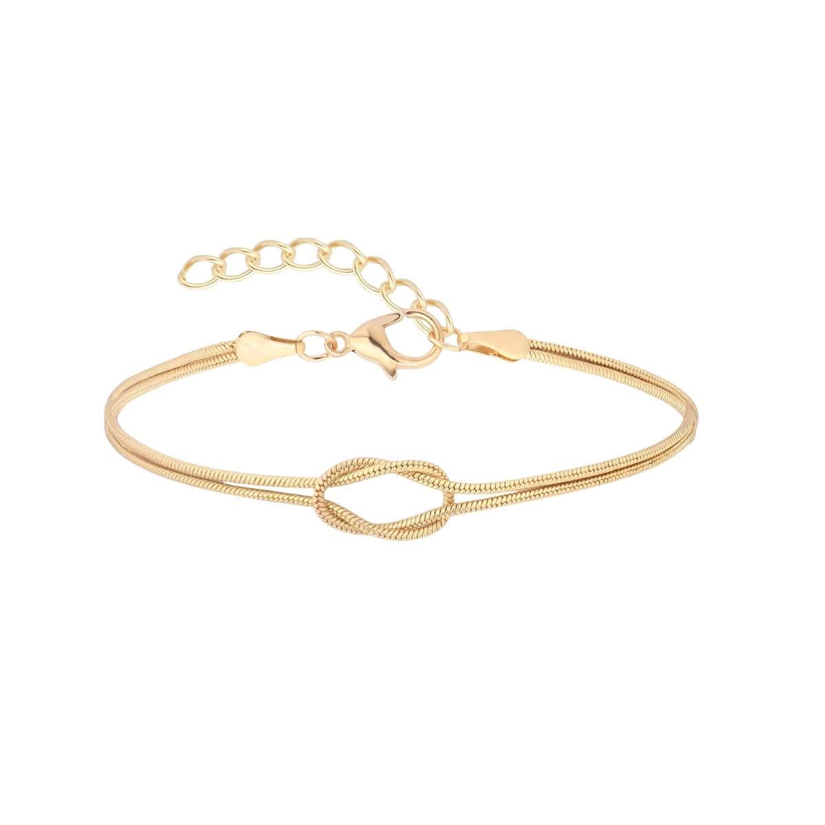 Elena | Bracelet chaîne à nœud élégant