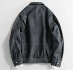 Chaqueta de cuero clásica Hafford
