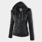 Elena | Chaqueta intemporal de efecto piel