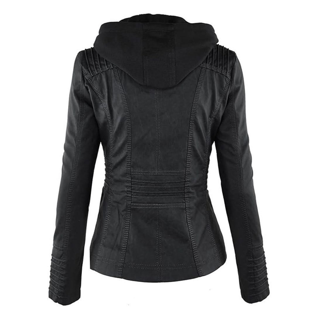 Elena | Chaqueta intemporal de efecto piel