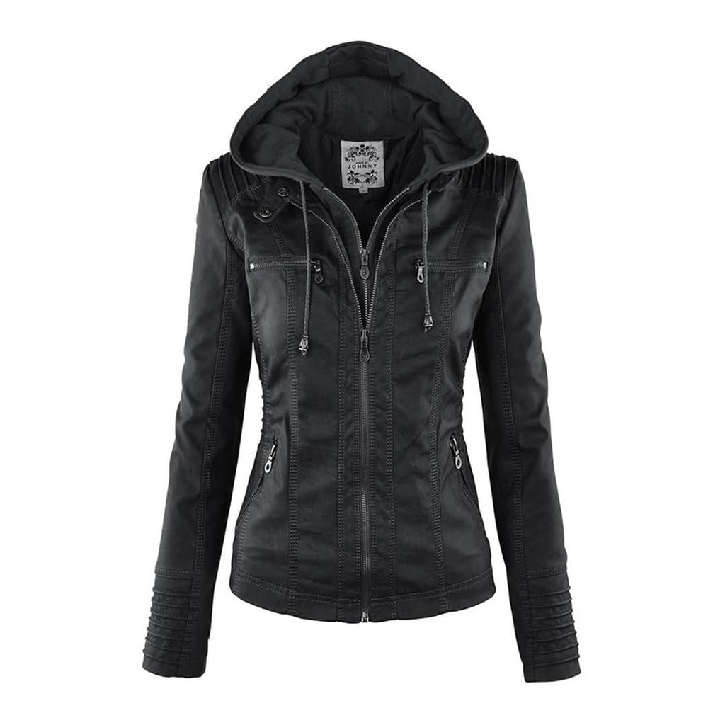 Elena | Chaqueta intemporal de efecto piel