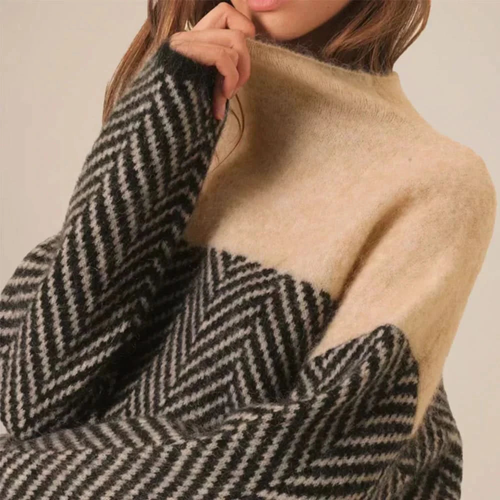Eva | Pull en maille texturée douillette